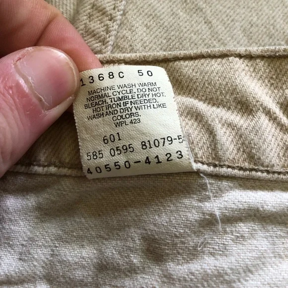 Vintage 550 Orange Tab Levi’s
